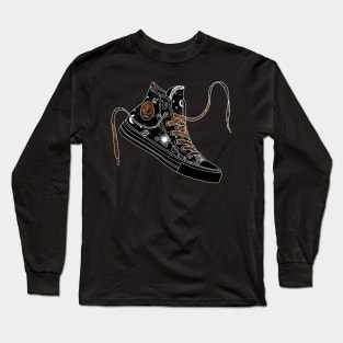 Virgo high tops - Space laces Long Sleeve T-Shirt